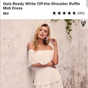 Lulus White Maxi Dress